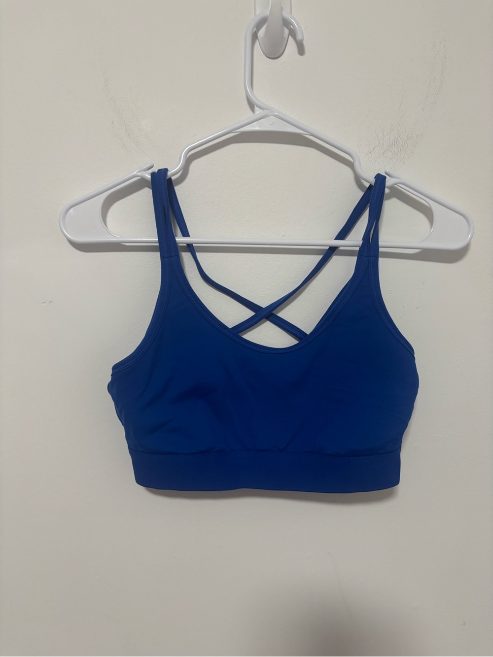 Tory Burch sport royal blue sports bra